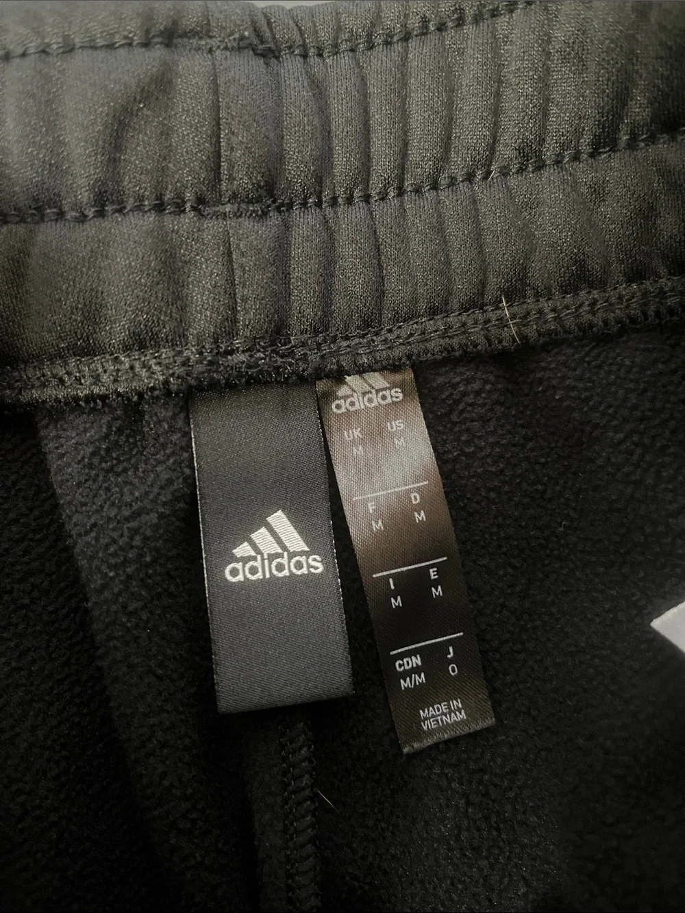 adidas Black Men's Training Joggers medium